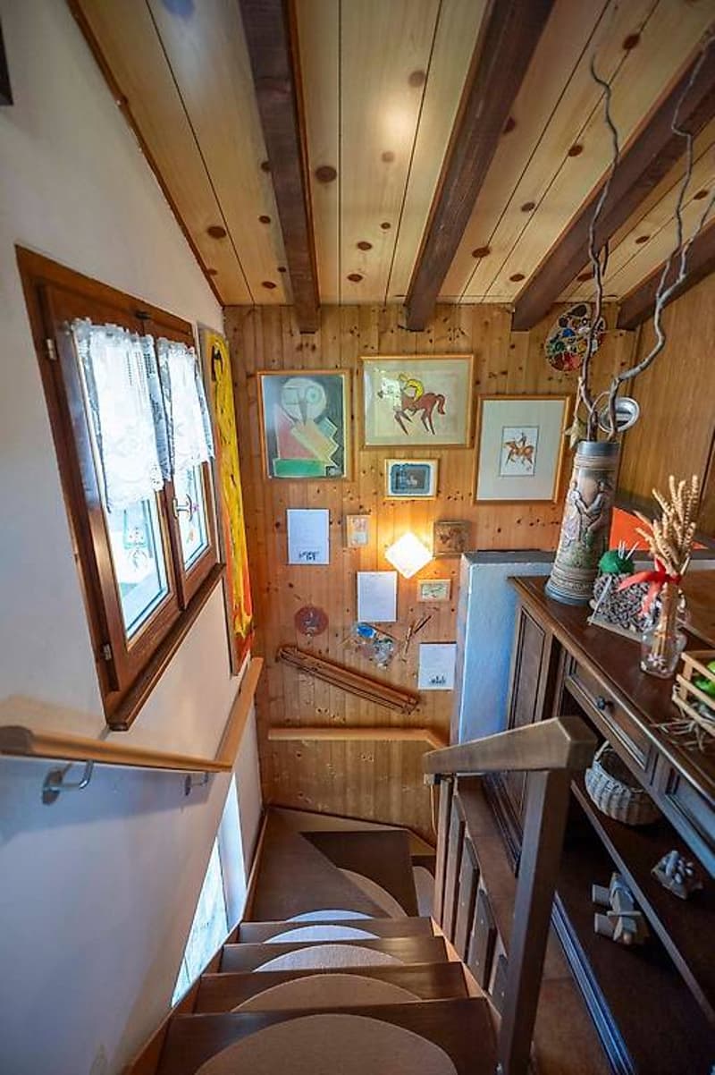 Bella casa a Mugena, nel Malcantone, con rustico adiacente (7)