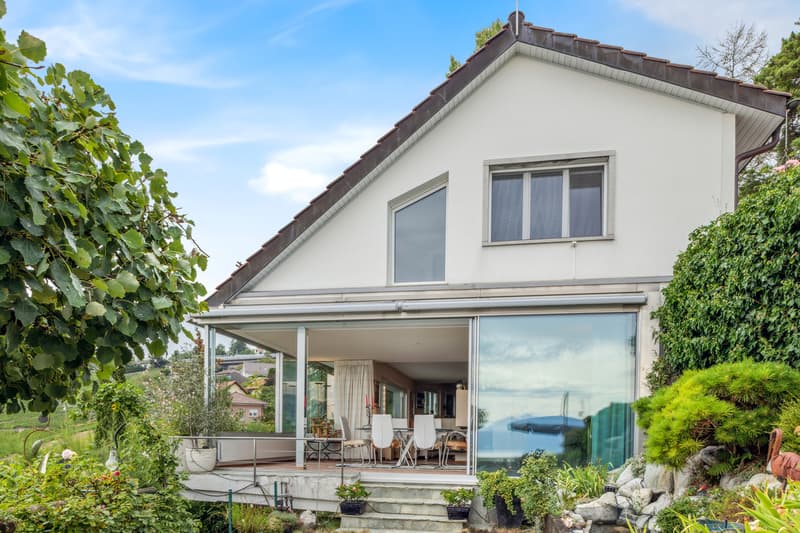 Villa individuelle avec vue panoramique sur le Léman - Lavaux (8)