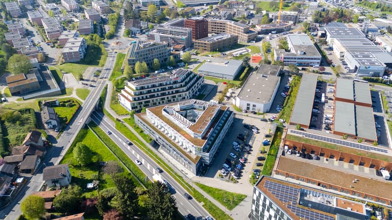 Des surfaces administratives modulables au coeur de Crissier (9)