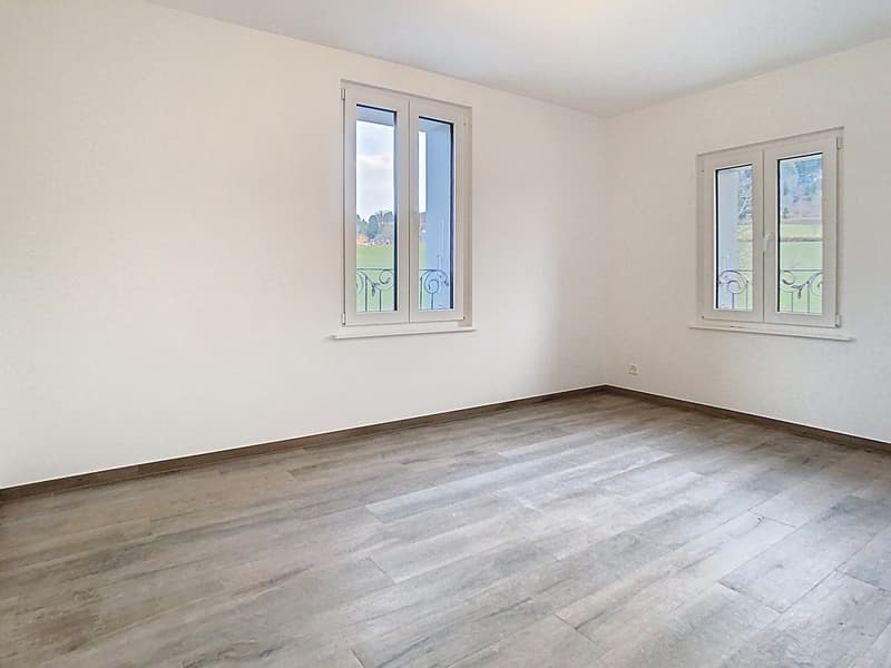 Triplex dexception dans une ancienne ferme rénovée  Vucherens (11)