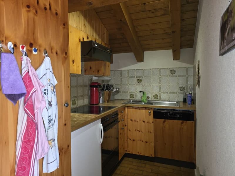 3 ½ Zi - Dachwohnung Haus 'Nufenen' (6)