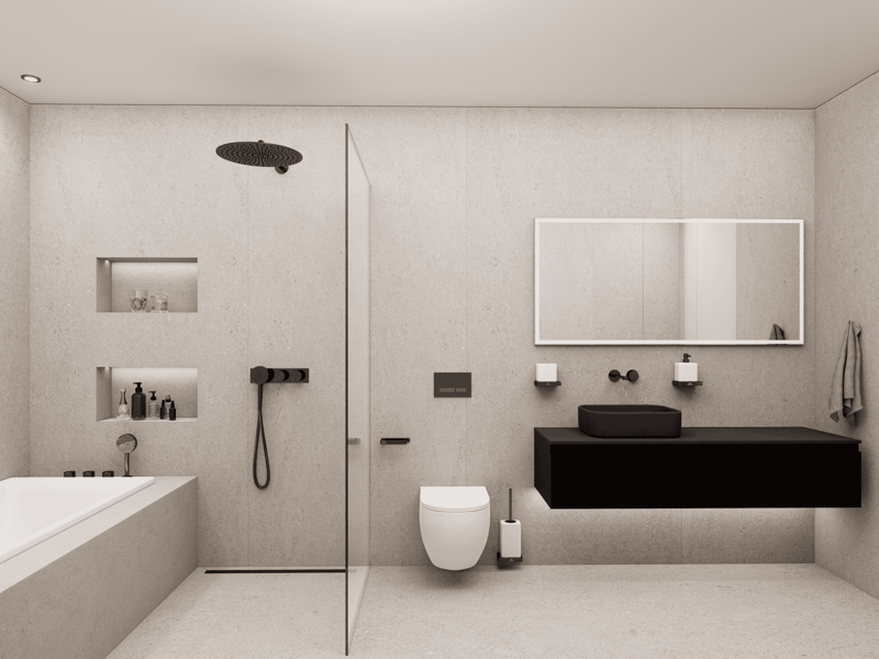 Modern wohnen im Grünen - Exklusive 3.5 - Zimmerwohnung in Riehen (2)