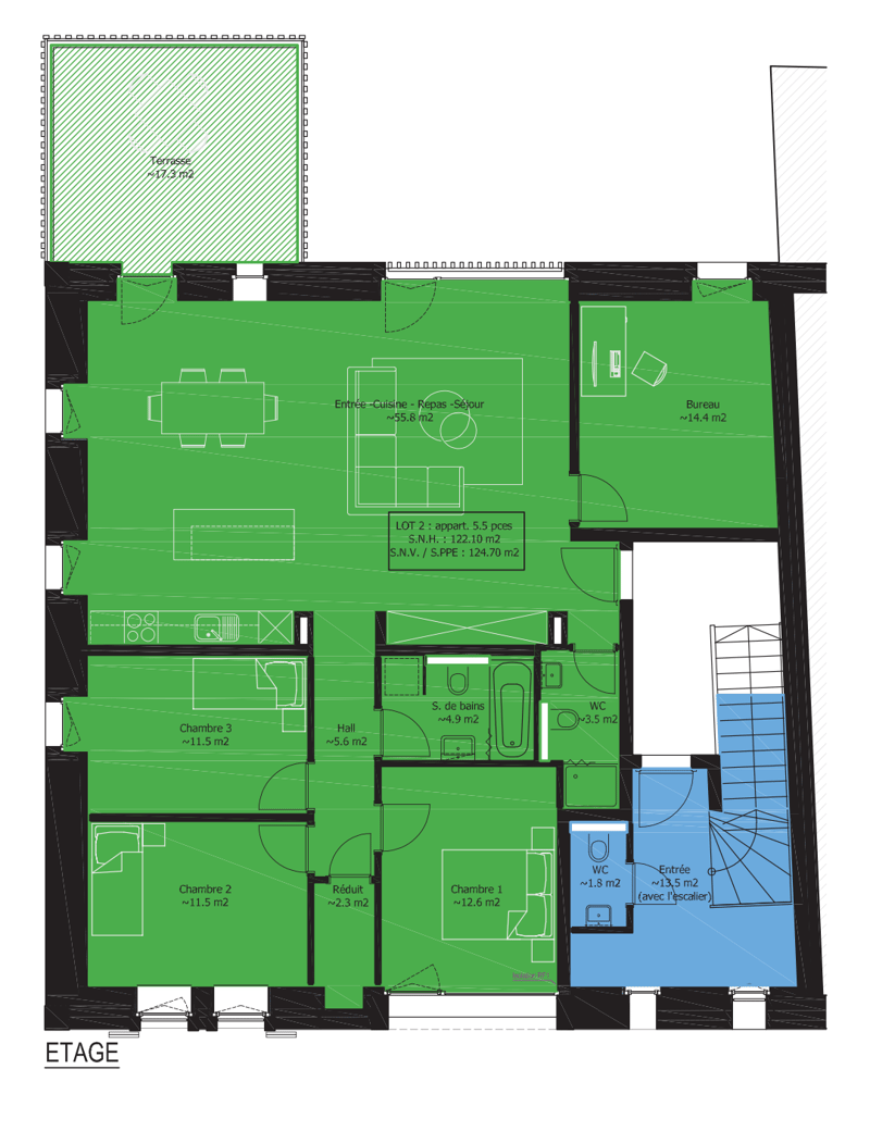 Nouvelle construction à Cronay. 3 spacieux appartements de 4.5 et 5.5 pièces. Dès CHF 815'000.--. (14)
