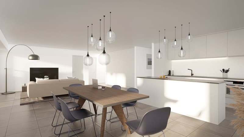 Nouvelle construction à Cronay. 3 spacieux appartements de 4.5 et 5.5 pièces. Dès CHF 815'000.--. (8)
