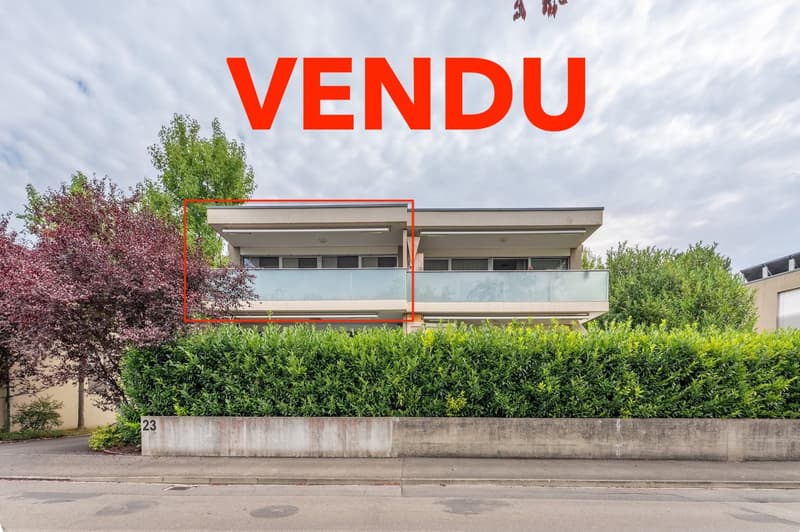 Bel appartement de 4.5 pièces avec grand balcon à 2 pas du centre-ville, Rue Saint-Georges (1)