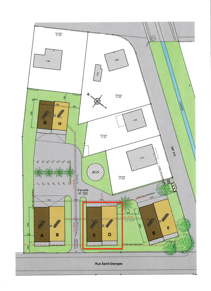 Bel appartement de 4.5 pièces avec grand balcon à deux pas du centre-ville, Rue Saint-Georges (13)