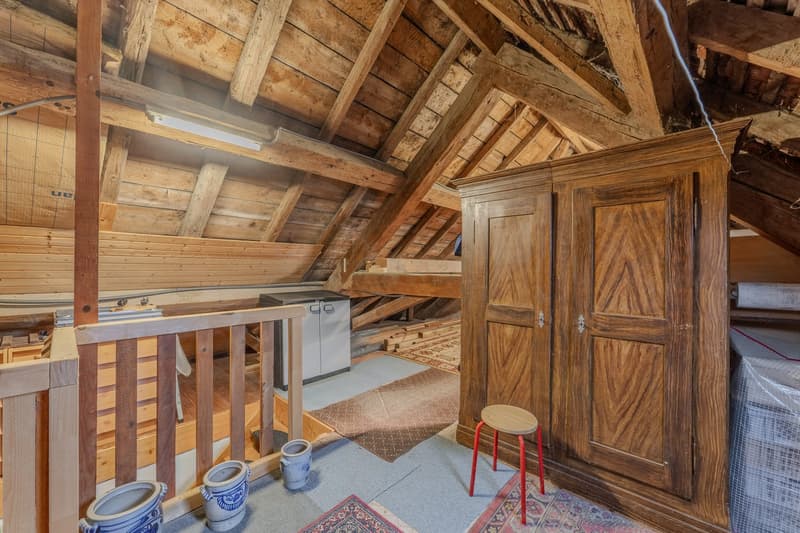Maison 2 logements, jardin, places de parc et garage. Possibilité de créer un 3ème appartement. (12)