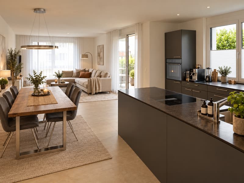 Moderne 3.5-Zimmer-Traumwohnung mit grosser Terrasse in Diepoldsau (3)