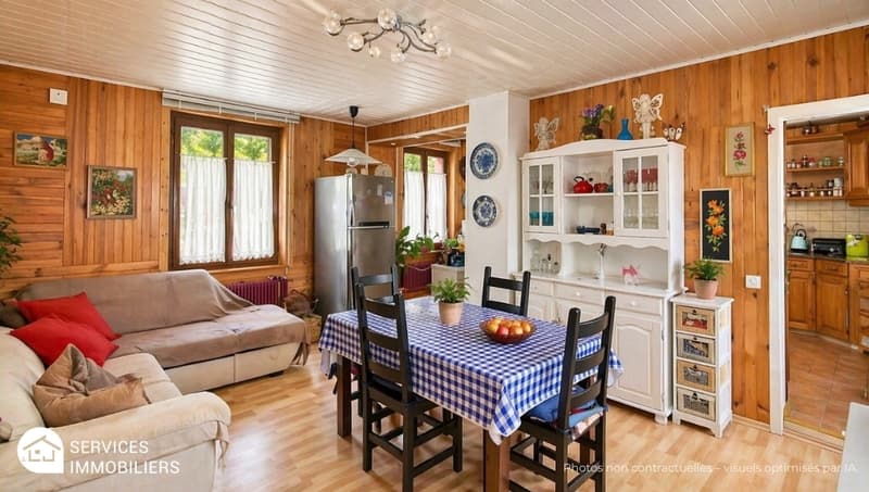 Maison familiale avec terrasse, garage, dépendances, rare ! (5)