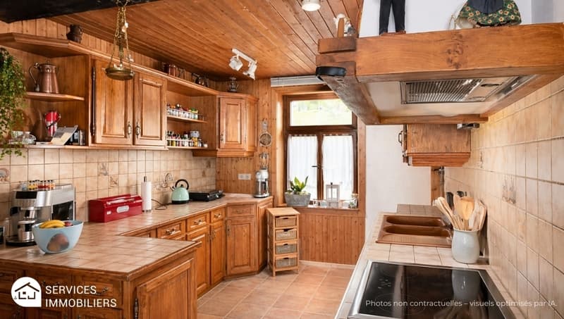 Maison familiale avec terrasse, garage, dépendances, rare ! (3)