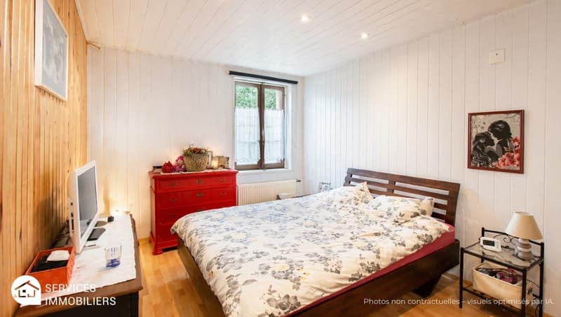 Maison familiale avec terrasse, garage, dépendances, rare ! (6)