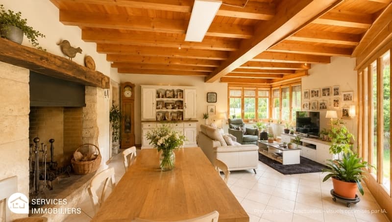 Maison d'architecte lumineuse au calme - Coup de coeur assuré à Glovelier (6)