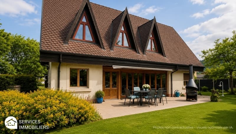Maison d'architecte lumineuse au calme - Coup de coeur assuré à Glovelier (1)