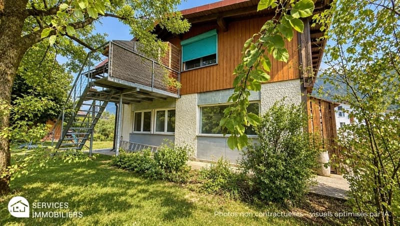 Charmant appartement en rez-de-jardin au coeur du Parc Chasseral (2)