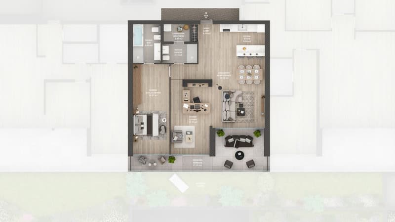 Porta al Paradiso - Locarno Monti - Appartamento 3.5 locali 2° piano (W9) (11)