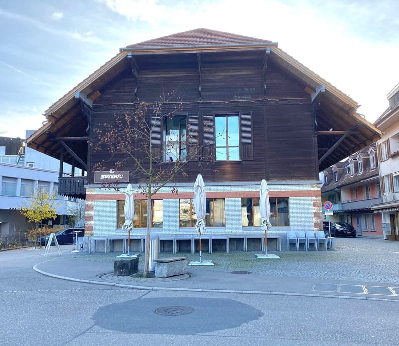 Bärenscheune, hinter dem Restaurant Bären
