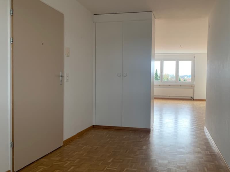 Korridor mit Essecke