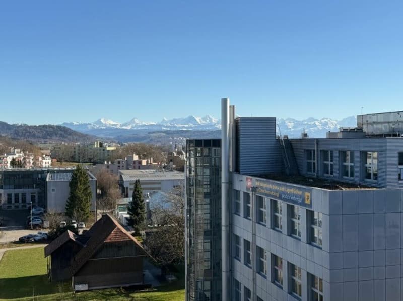 Traumhafte 4 ½ Zimmer-Attikawohnung mit Weitsicht auf die Berner Alpen (1)