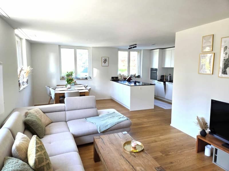 Grosszügige 3 ½ Zimmer-Wohnung in Thurgaus steuergünstigsten Gemeinde (5)