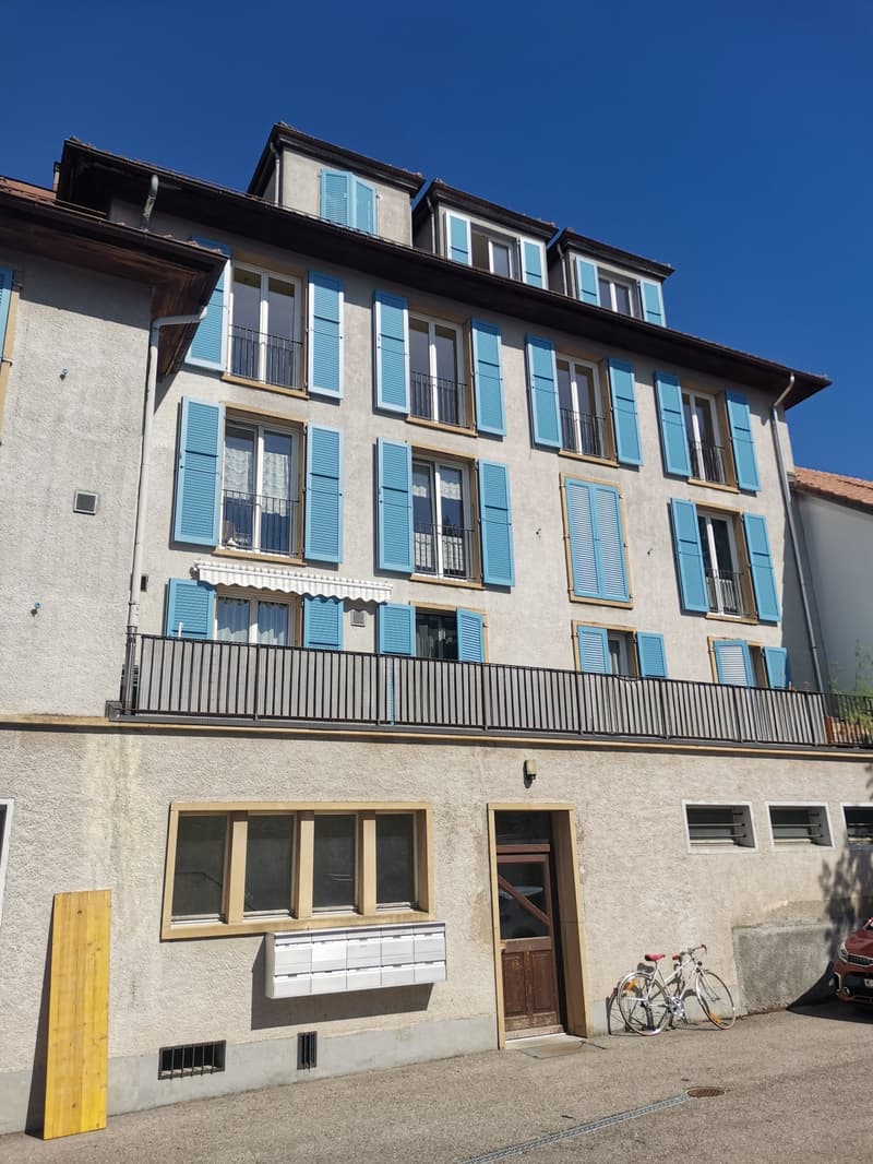 Charmant appartement de 3 pièces au centre du village de Môtiers (9)