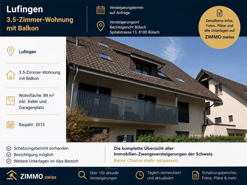 3.5-Zimmer-Wohnung mit Balkon (1)