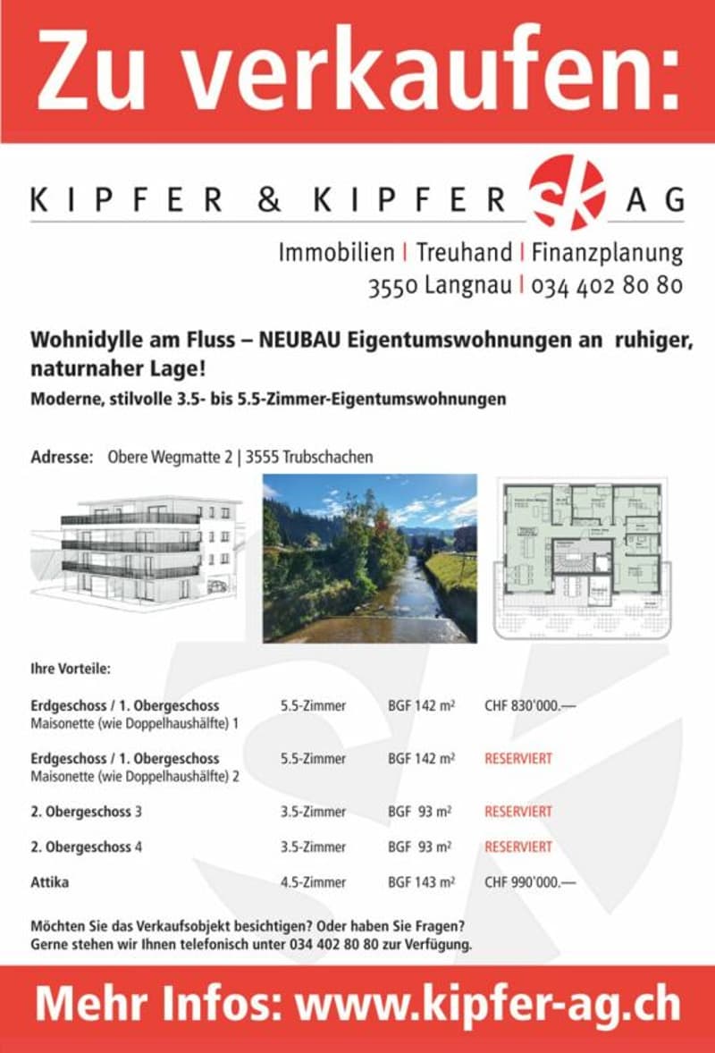 Moderne 5.5-Zimmer-Maisonette-Eigentumswohnung - wie Doppelhaushälfte an ruhiger, naturnaher Lage! (9)