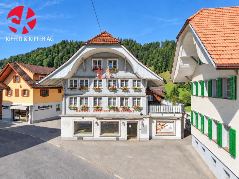 Riesige 3'027 m³ Wohn-und Gewerbeliegenschaft für Familien, Generationen, Selbstständige, Investoren (1)