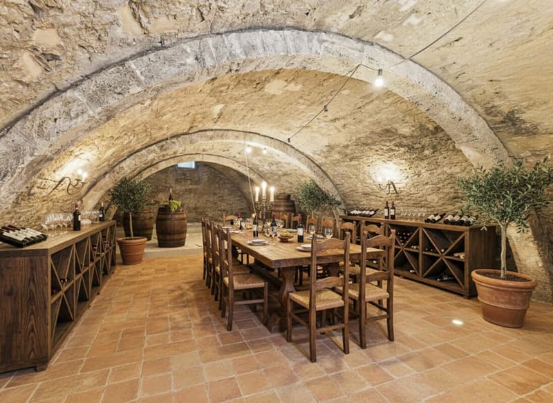 Exklusives Zweihaus-Anwesen mit vier Garagenplätzen und historischem Gewölbekeller in Churwalden (30)