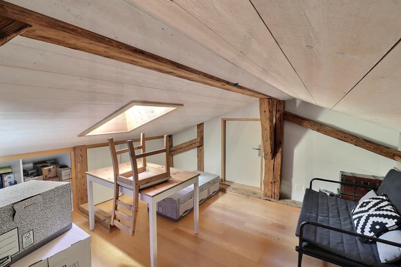 Splendide immeuble historique du 15? siècle avec local commercial et appartements (7)