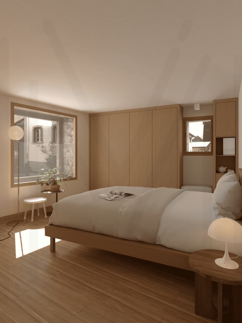 maison villageoise 5.5 p. avec grange et potentiel (13)