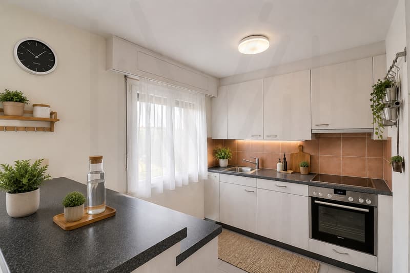 Appartement traversant de 4,5 pièces entre Bulle et Fribourg (4)