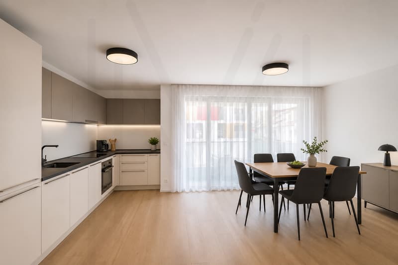 Un art de vivre contemporain à deux pas du centre de Bulle ? Magnifique 3.5 pièces ! (3)