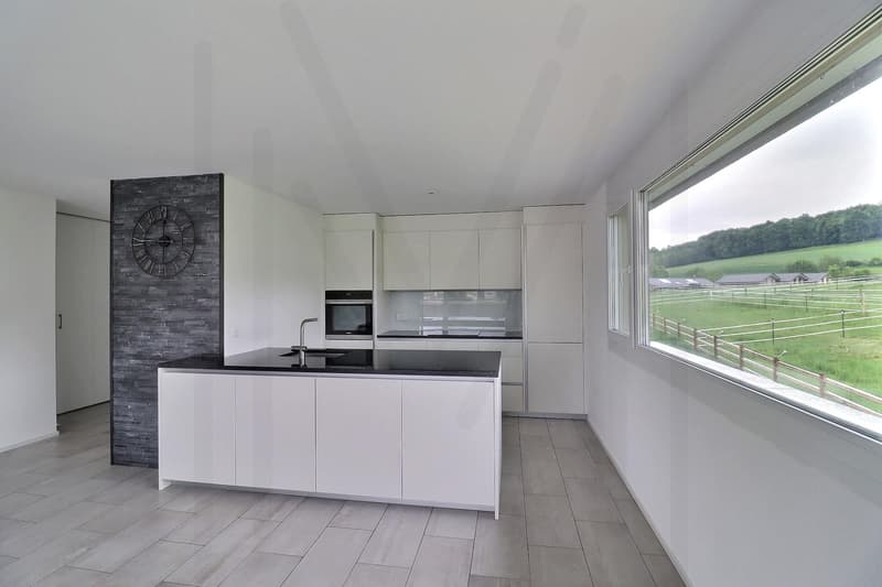 Appartement en attique de 4.5 pièces avec vue panoramique sur la campagne sans vis-à-vis ! (9)