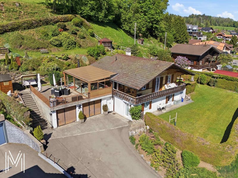 Chalet individuel au coeur de la Gruyère, entre panorama à couper le souffle et art de vivre authentique ! (13)