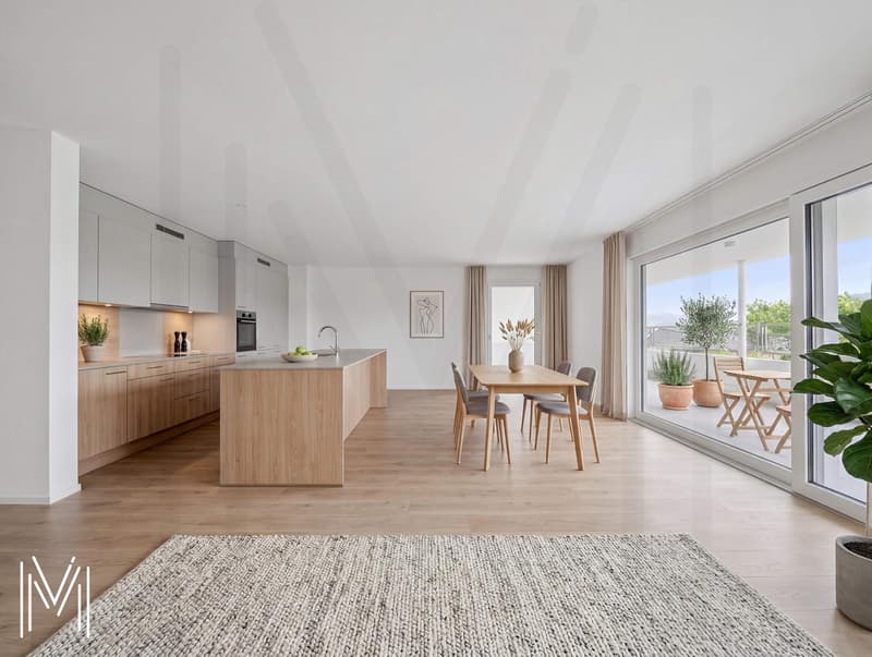 Magnifique attique 4,5 pièces, Dernier appartement !!! (5)