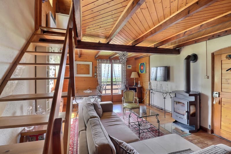 Un écrin de quiétude face au lac de la Gruyère ? Chalet individuel à La Berra (6)