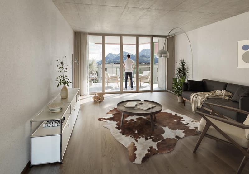 Nouvelle Promotion de 20 appartements au coeur du Village ! Logements de 2,5 pièces, 3,5 pièces ou 4,5 pièces ! (6)
