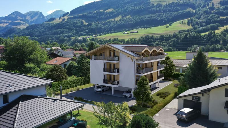 appartement haut de gamme 3.5 pièces - neuf - au coeur de l'Intyamon (2)