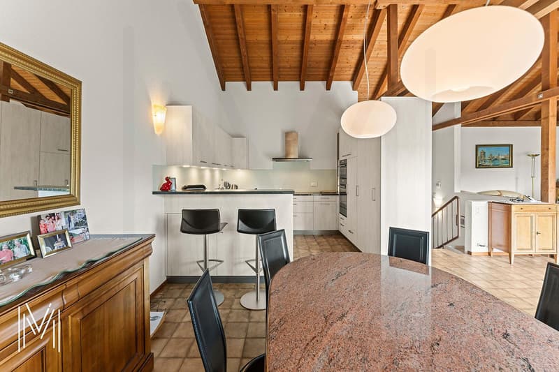 Superbe maison 6,5 pièces avec un dégagement et vue d'exception (8)