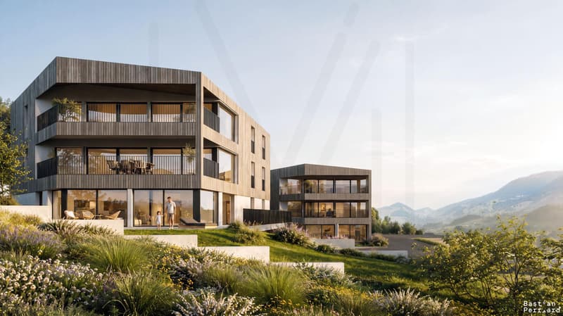 NOUVELLE PROMOTION DE 2 MAISONS INDIVIDUELLES AVEC 3 HABITATIONS CHACUNE ! PERMIS EN FORCE ! (9)