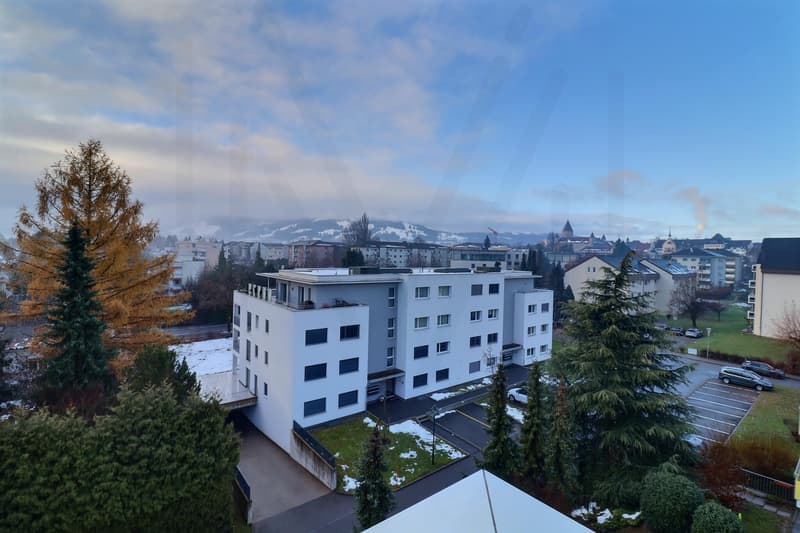 Somptueux attique de 4.5 pièces rénové avec vue imprenable sur le Moléson et la ville de Bulle ! (5)