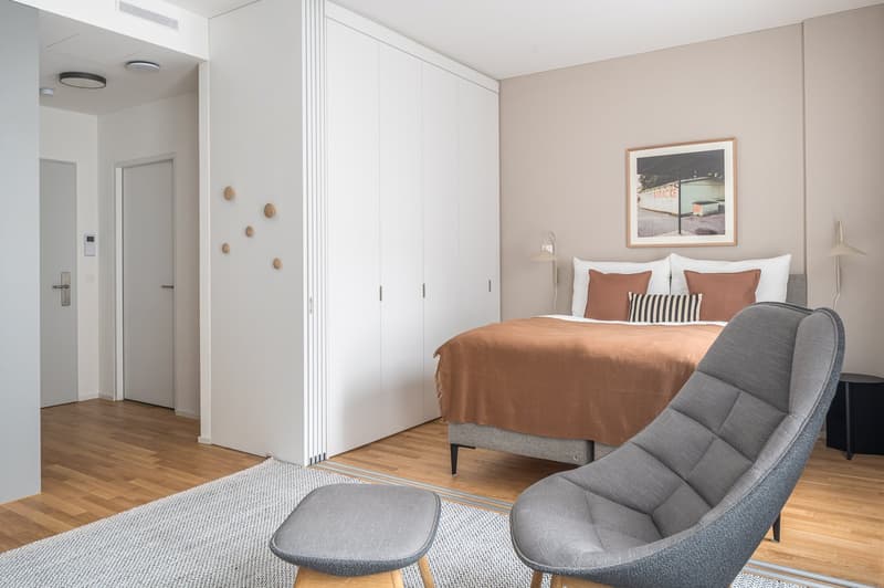 Appartement meublé 2.5 pièces moderne près de la gare principale de Zurich (9)