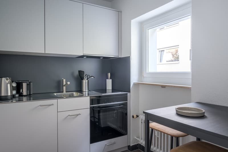 Möblierte 1.5 Zimmerwohnung in Basel - Zentral gelegen mit allem Komfort (6)