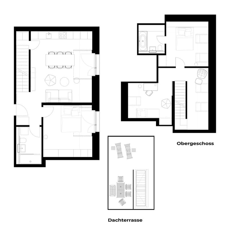 4min zum HB - möblierte 3.5 Zimmerwohnung mit Dachterasse (21)