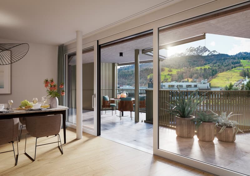 Möblierte luxuriöse 4.5-Zimmer-Wohnung in Luzern (6)