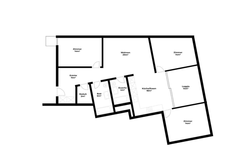 Möblierte luxuriöse 4.5-Zimmer-Wohnung in Luzern (9)