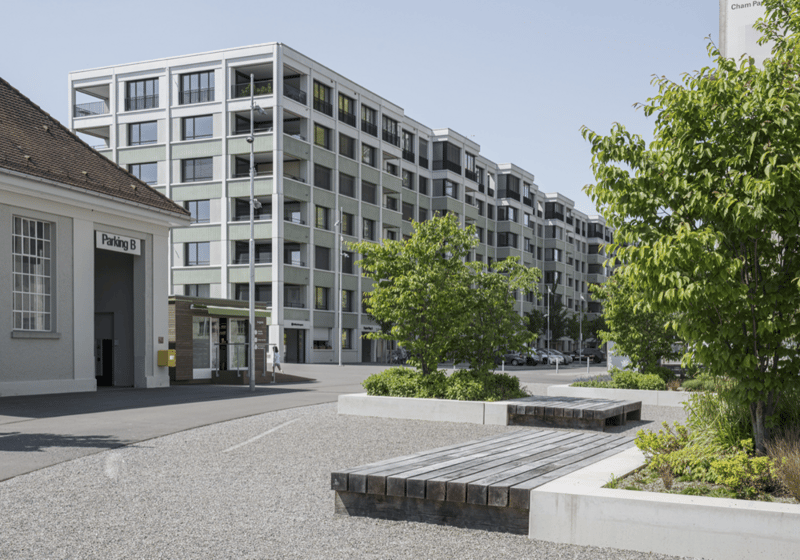 BEFRISTET: 21.08.2026 - 14.12.2026 / Stilvolle 3.5-Zimmer-Wohnung mit Loggia und Bergsicht in Cham (14)