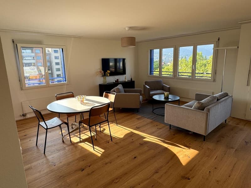Möblierte 3.5-Zimmerwohnung mit Seeblick im Zentrum von Zug (12)
