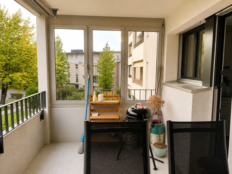 BEFRISTET: 01.10. - 31.12.2026: Möblierte 3.5-Zimmer-Wohnung mit Balkon in Risch-Rotkreuz (15)