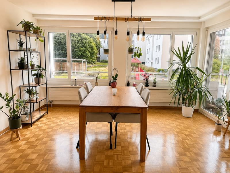 BEFRISTET: 01.10. - 31.12.2026: Möblierte 3.5-Zimmer-Wohnung mit Balkon in Risch-Rotkreuz (2)